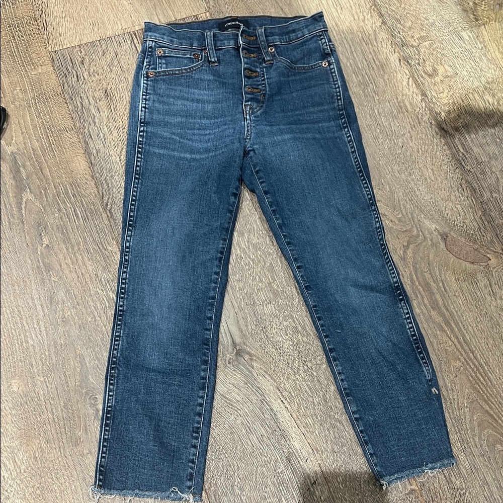 J.Crew Slim Straight Women's Ankle Jeans 24 Petite